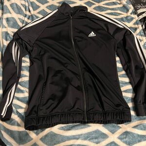 adidas oh zip up in black size XL slim fit